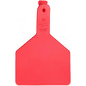 Z Tag No Snag Cow Blank :Tags - Pack of 25 Red