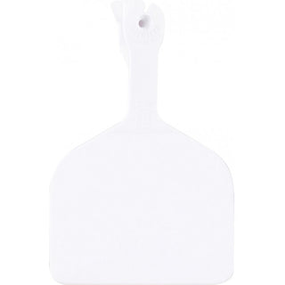 Z Tag White Feedlot Blank White : Pack of 50