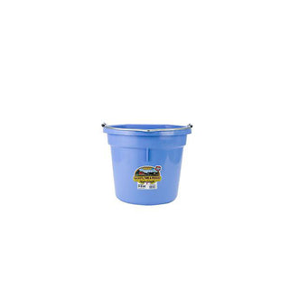 Bucket Plastic Flat Back Blue Berry P20FB : 20qt