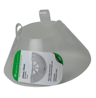 Vetone Clinic Clear Recovery Collar : 7.5cm