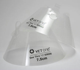 Vetone See Thru Recovery Collar 40cm : (25" to 31")
