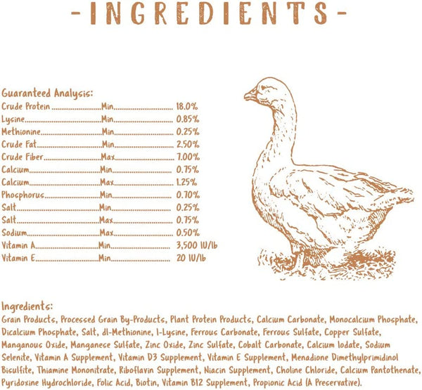 Chick Starter Non Medicated : 5lb