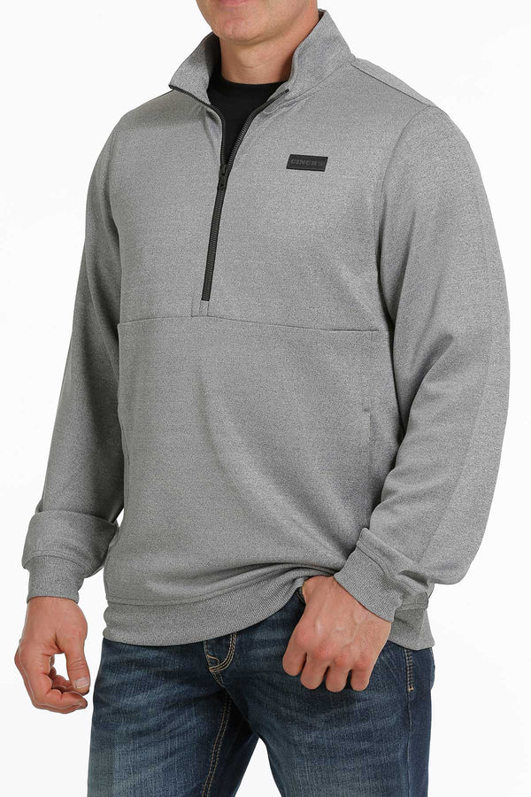 Cinch Men's Pullover Heather Grey: XXLarge