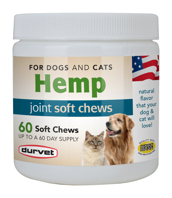 Durvet Hemp Joint Soft Chews 60ct