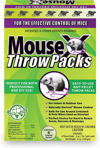 MouseX Throw Packs: 6ct