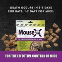 Mousex  Bait Pellets : 8oz