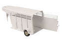 Little Buster White Gooseneck Stock Trailer